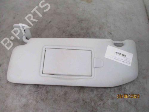 Used Left sun visor PEUGEOT 208 I (CA_, CC_) 1.0 VTi (68 hp) 26631115