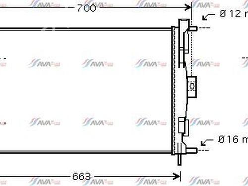 Køler RENAULT MEGANE II (BM0/1_, CM0/1_) [2001-2012]  29984662