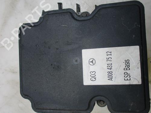 Used ABS pump MERCEDES-BENZ B-CLASS Sports Tourer (W246, W242) B 200 CDI (246.201) (136 hp) 24972219