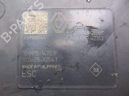 ABS pump RENAULT MEGANE IV Hatchback (B9A/M/N_) 1.5 dCi 110 (B9A3) | BP31934657M43