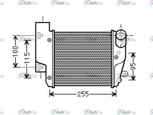 Intercooler Intercooler AUDI A6 C6 Avant (4F5) 3.0 TDI quattro (225 hp) 37623427 37623427
