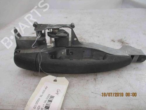 Used Front right exterior door handle PEUGEOT 207 (WA_, WC_) 1.4 HDi (68 hp) 20204611