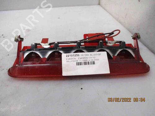 Used Third brake light CITROËN EVASION MPV (22, U6) 1.9 TD (90 hp) 20206730