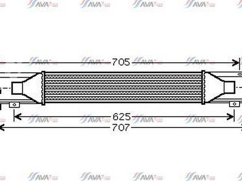 Intercooler OPEL CORSA D (S07) 1.3 CDTI (L08, L68) (75 hp) 26638210