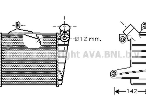 Used Intercooler VW POLO (9N_, 9A_) 1.2 (60 hp) 19719313