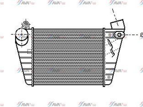 Used Intercooler Intercooler SKODA OCTAVIA I (1U2) 1.9 TDI (90 hp) 30556062 30556062