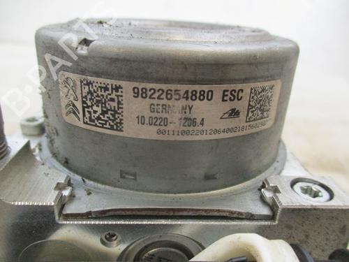 ABS pump PEUGEOT 208 I (CA_, CC_) 1.2 VTI 82 | BP26019162M43 