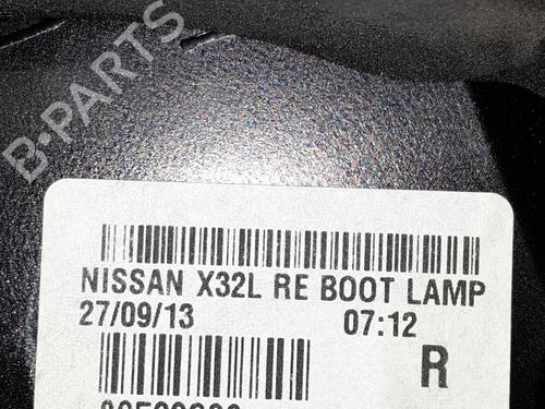 Right tailgate light NISSAN QASHQAI / QASHQAI +2 I (J10, NJ10, JJ10E) 2.0 dCi | BP25984740C80 