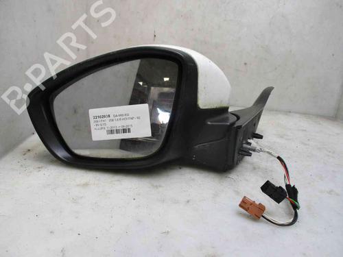 Used Left mirror PEUGEOT 208 I (CA_, CC_) 1.6 HDi (92 hp) 19741605