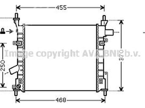 Water radiator FORD KA (RB_) 1.3 i | BP19711871M31 