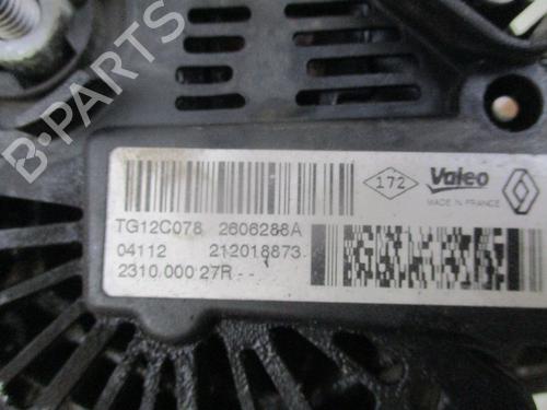 Used Alternator RENAULT MEGANE III Grandtour (KZ0/1) 1.5 dCi (KZ09, KZ0D, KZ1G, KZ29, KZ14, KZ1W, KZ10, KZ1F,... (110 hp) 31054612