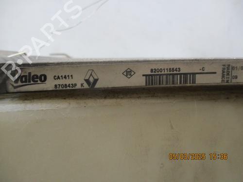 AC radiator RENAULT SCÉNIC II (JM0/1_)  | BP26639398M32 