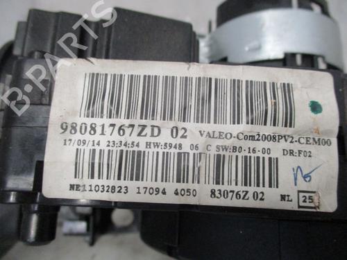 Headlight switch PEUGEOT 208 I (CA_, CC_) 1.4 HDi | BP26629005I24