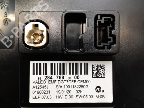 Display monitor PEUGEOT 308 II (LB_, LP_, LW_, LH_, L3_) 1.2 THP 130 | BP29576853C48 