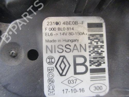 Alternator NISSAN PULSAR Hatchback (C13) 1.2 DIG-T | BP30403522M7