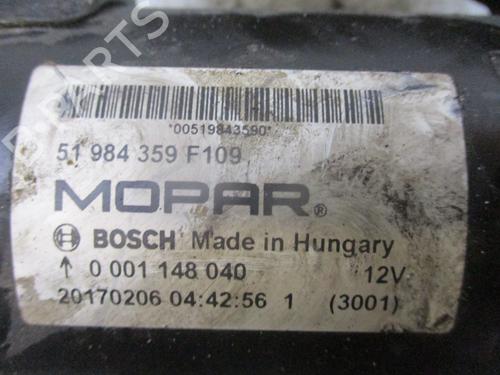 Startmotor JEEP RENEGADE SUV (BU, B1, BV) 2.0 CRD 4x4 (140 hp) 31633546