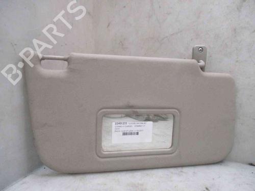 Used Right sun visor OPEL COMBO Box Body/MPV 1.3 CDTI 16V (75 hp) 26633159