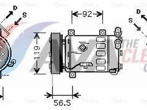 Used AC compressor AC compressor 38022272 38022272
