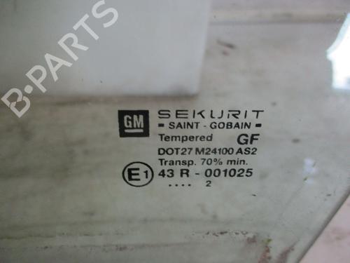 Front left door window OPEL VECTRA C (Z02) 2.2 16V (F69) | BP30949209C18