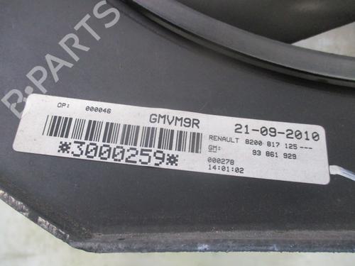 Radiator fan RENAULT TRAFIC II Van (FL) 2.0 dCi 90 (FL0H, FL00, FL01, FL0M, FL0P, FL0S) | BP40614357M35 - Image 2