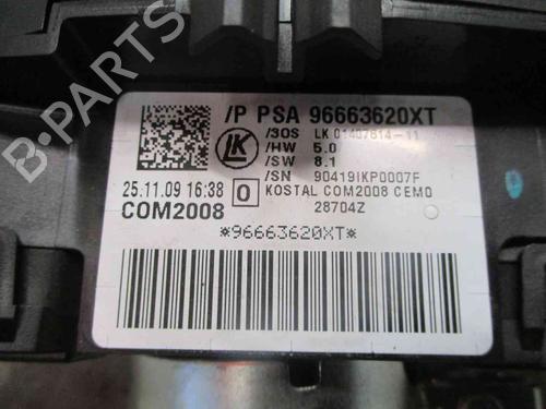 Headlight switch CITROËN C3 II (SC_) 1.4 HDi 70 (SC8HZC, SC8HR0, SC8HP4) | BP19717932I24 