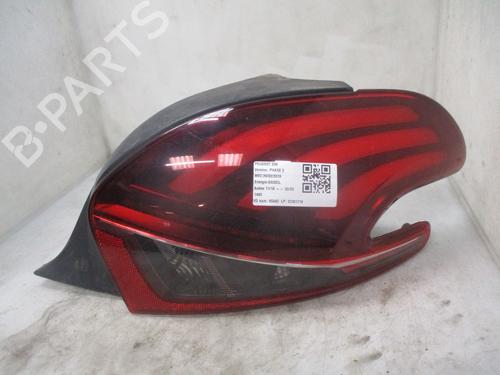 Used Right taillight PEUGEOT 208 I (CA_, CC_) 1.4 HDi (68 hp) 25614198