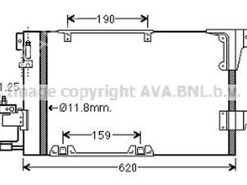 AC-Kondensator OPEL ZAFIRA A MPV (T98) 2.0 DTI 16V (F75) | BP20203026M32 