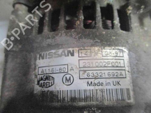 Alternator NISSAN PRIMERA Hatchback (P11) 1.6 16V | BP19739398M7 