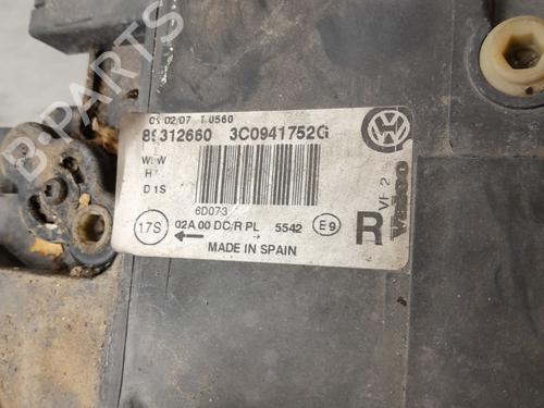 Right headlight VW PASSAT B6 Variant (3C5) 2.0 TDI 4motion | BP30138639C29