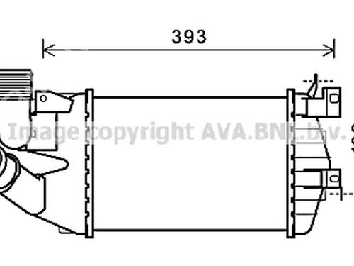 Intercooler OPEL ASTRA H (A04) [2004-2014]  26632748