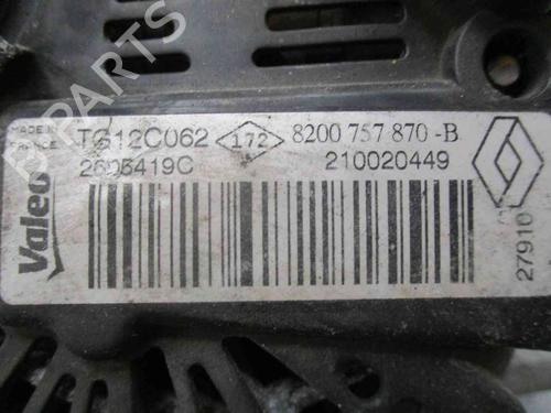 Alternator RENAULT MEGANE CC (EZ0/1_) 1.9 dCi (EZ0J, EZ1S) | BP26629389M7  - Image 7