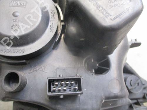 Left headlight PEUGEOT 1007 (KM_) 1.6 HDi | BP26634641C28 