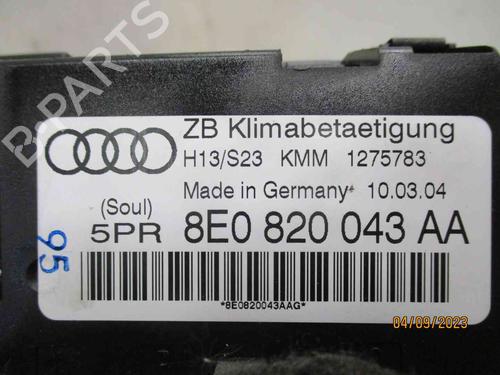 Climate control AUDI A4 B6 Avant (8E5) 1.9 TDI | BP26632080I5 
