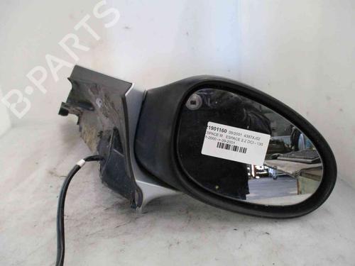 Used Right mirror RENAULT ESPACE III (JE0_) 2.2 dCi (JE0K) (130 hp) 19717296