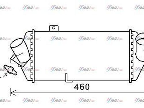 Used Intercooler HYUNDAI i20 I (PB, PBT) 1.1 CRDi (75 hp) 30915461