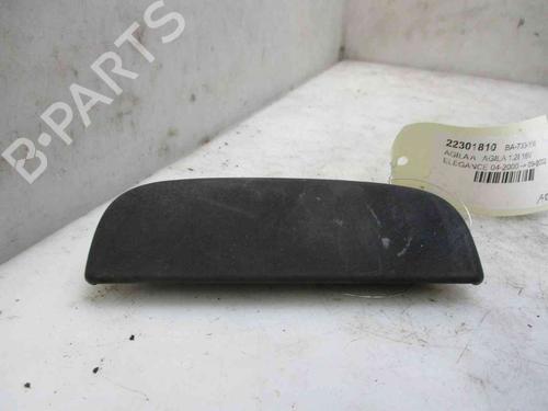Used Rear left exterior door handle OPEL AGILA (A) (H00) 1.2 16V (F68) (75 hp) 26631809