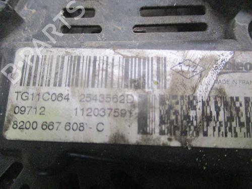 Alternator DACIA DUSTER (HS_) 1.6 16V Hi-Flex | BP33560902M7  - Image 9