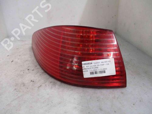 Used Left taillight PEUGEOT 607 (9D, 9U) 2.2 HDi (133 hp) 19714326