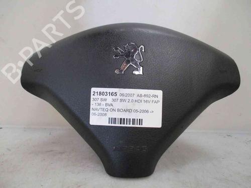 Driver airbag PEUGEOT 307 SW (3H) 2.0 HDi 135 4112KA 4112KA