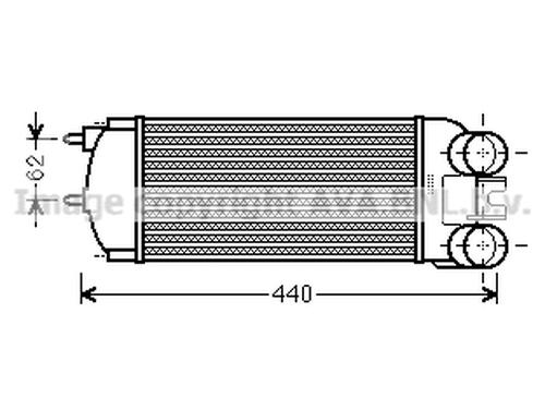Intercooler CITROËN XSARA PICASSO (N68) 1.6 HDi | BP24012700M30 