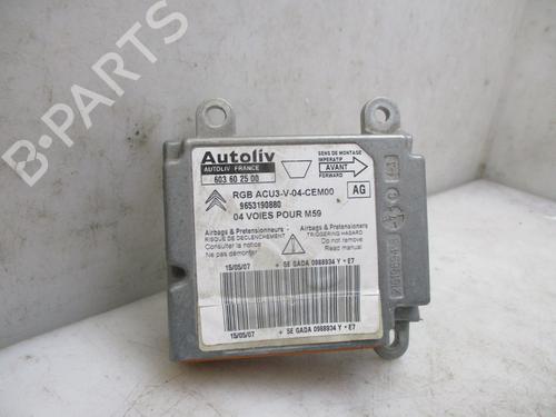 Used ECU airbags PEUGEOT PARTNER Box Body/MPV (5_, G_) [1996-2025]  26637208