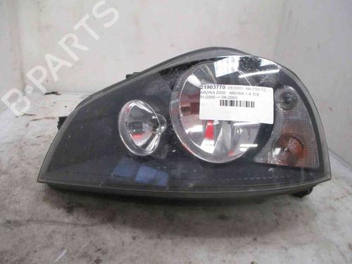 Used Left headlight SEAT AROSA (6H1) 1.0 (50 hp) 19721321