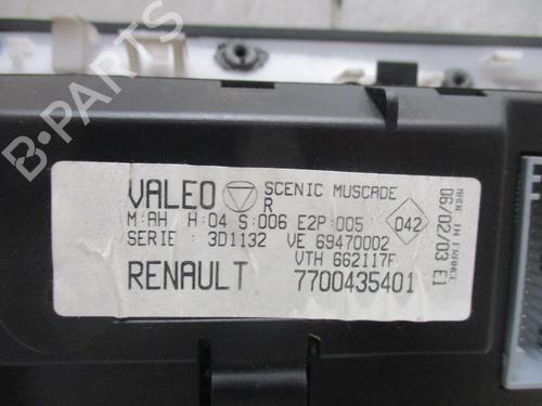 Commande Chauffage RENAULT SCÉNIC I MPV (JA0/1_, FA0_) 1.9 dCi (JA05, JA1F) | BP24013494I5 