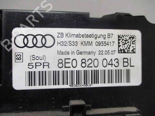 Climate control AUDI A4 B7 (8EC) 2.7 TDI | BP24009749I5 