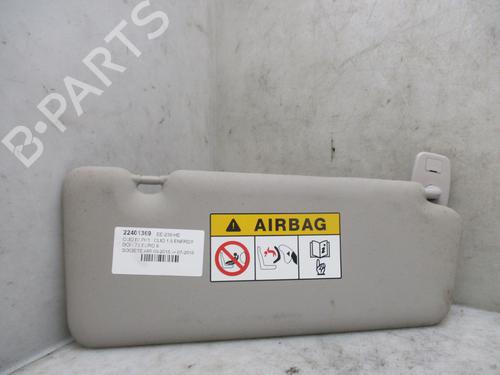 Used Right sun visor RENAULT CLIO IV (BH_) 1.5 dCi 75 (75 hp) 26634517