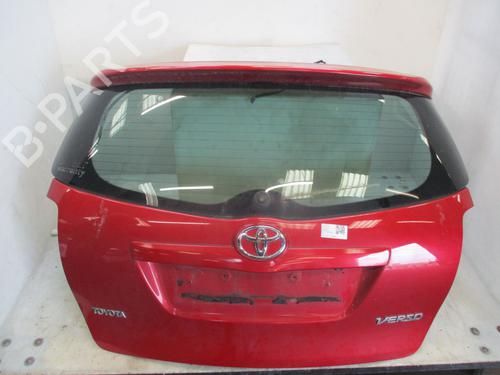 Used Tailgate TOYOTA VERSO (_R2_) 2.0 D-4D (AUR20_, AUR20R) (126 hp) 25735384