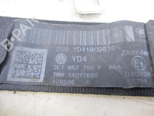 Venstre foran beltestrammer VW PASSAT B6 Variant (3C5) 1.6 TDI | BP24970954C87 