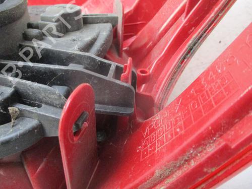 Left taillight PEUGEOT 208 I (CA_, CC_) 1.4 HDi | BP26636587C34 