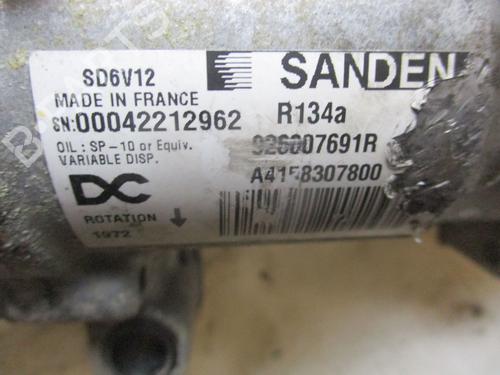 AC compressor RENAULT KANGOO Express (FW0/1_) 1.5 dCi 80 (FW15) | BP31691516M34 
