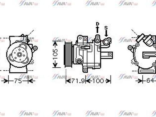 Used AC compressor AC compressor 38022277 38022277